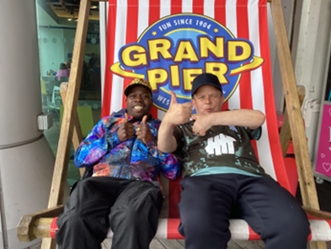 Grand Pier, Group Photo, Pier, Beach Pier