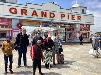 Seaside Trip, Weston Super Mare, Day Trip to Beach, Holiday